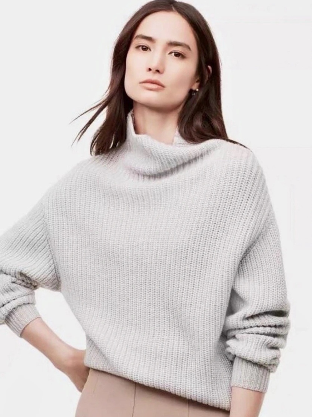 Aritzia Wilfred 100% Merino Wool Montpellier Jumper Turtleneck Pullover